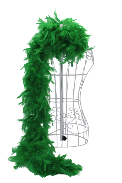 Feather Boa Chandelle H10 Kelly Green