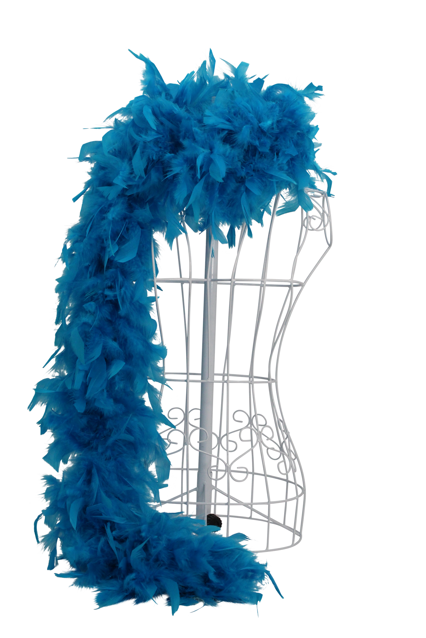 Feather Boa Chandelle H100 Turquoise