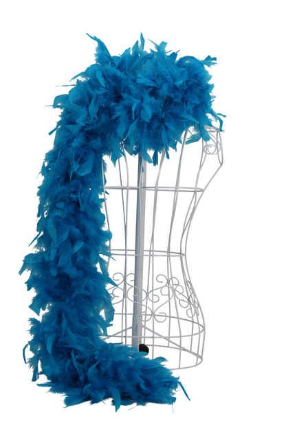 Feather Boa Chandelle H100 Turquoise