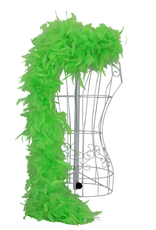 Feather Boa Chandelle H101 Lime