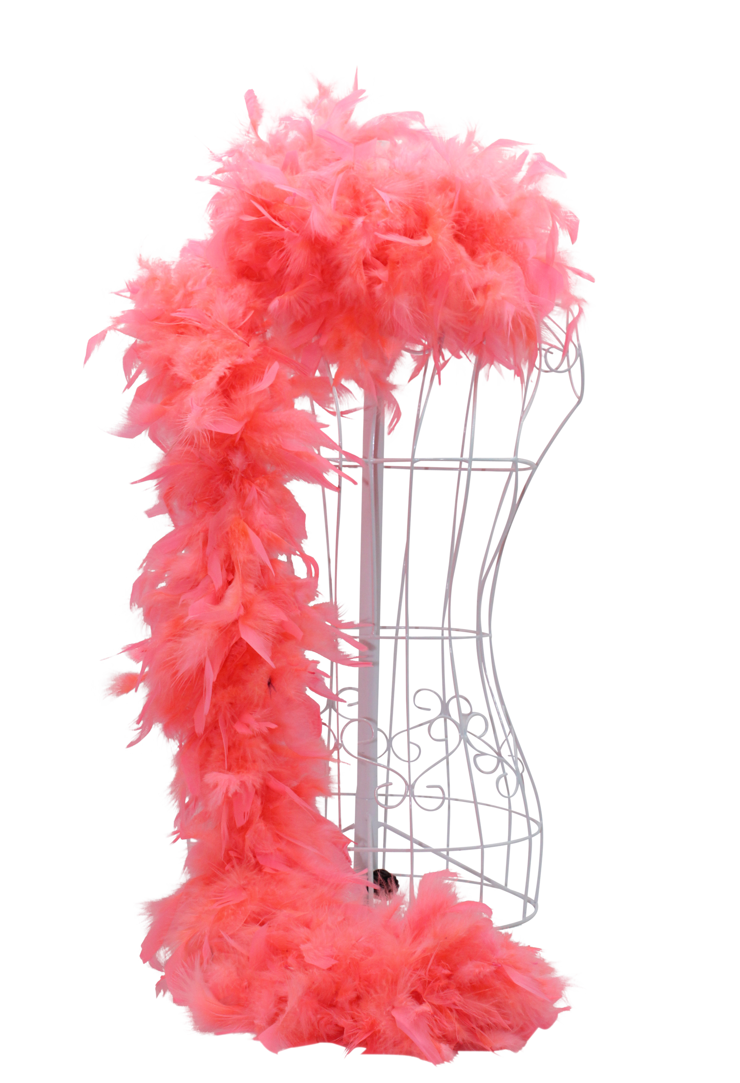 Feather Boa Chandelle H111 Coral