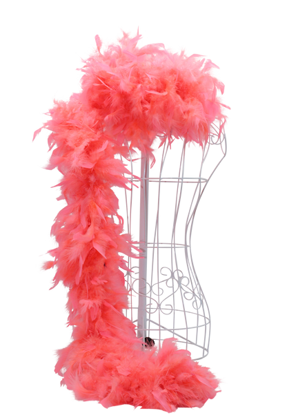 Feather Boa Chandelle H111 Coral