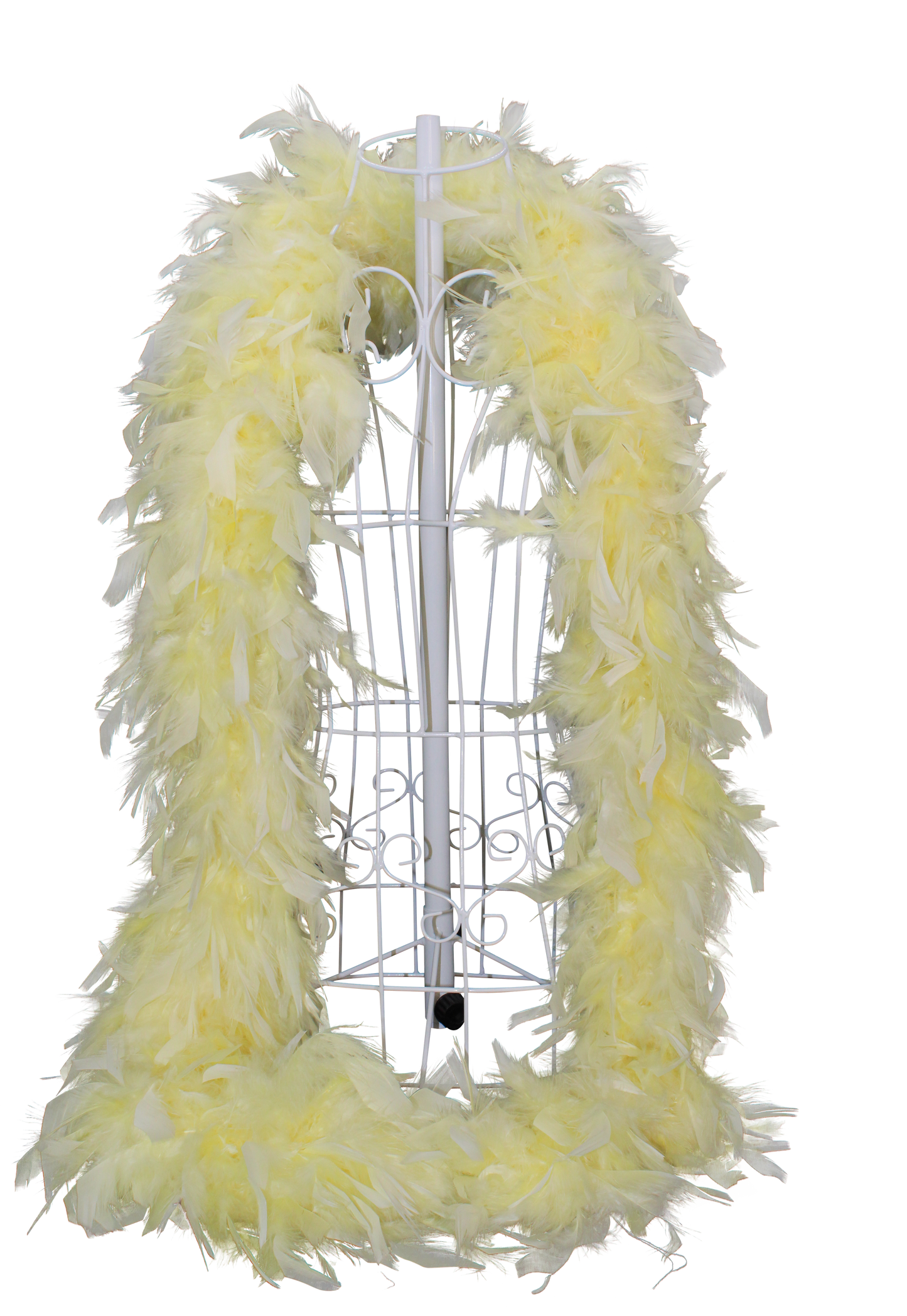 Feather Boa Chandelle H34 Baby Yellow