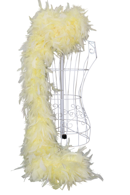 Feather Boa Chandelle H34 Baby Yellow