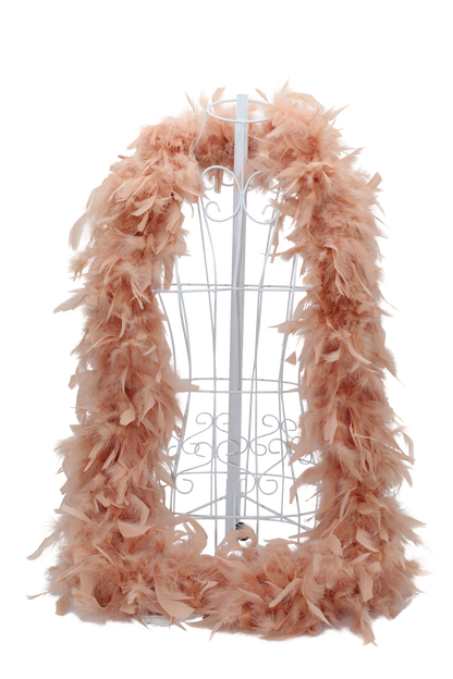 Feather Boa Chandelle H41 Desert Sand