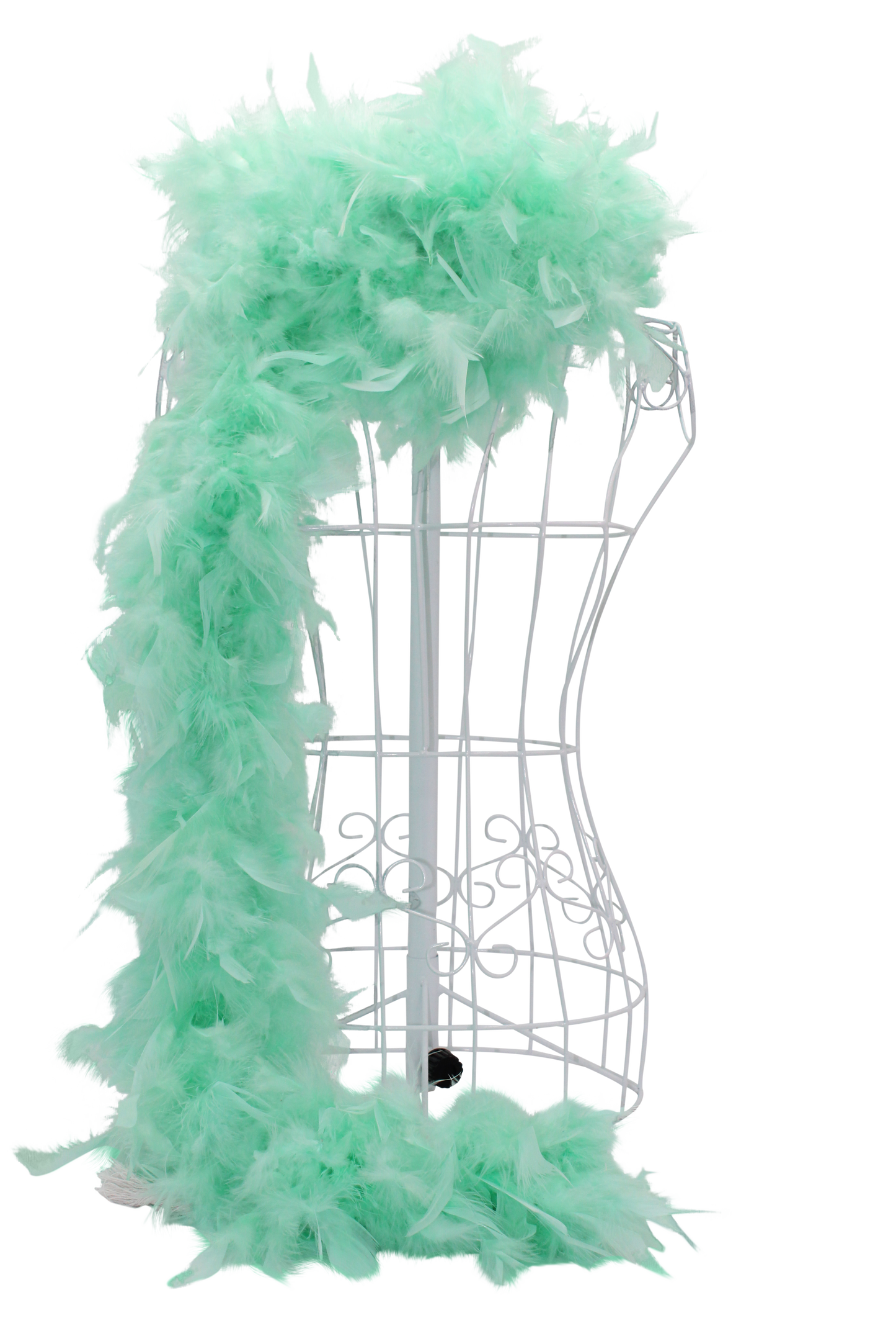 Feather Boa Chandelle H6 Mint