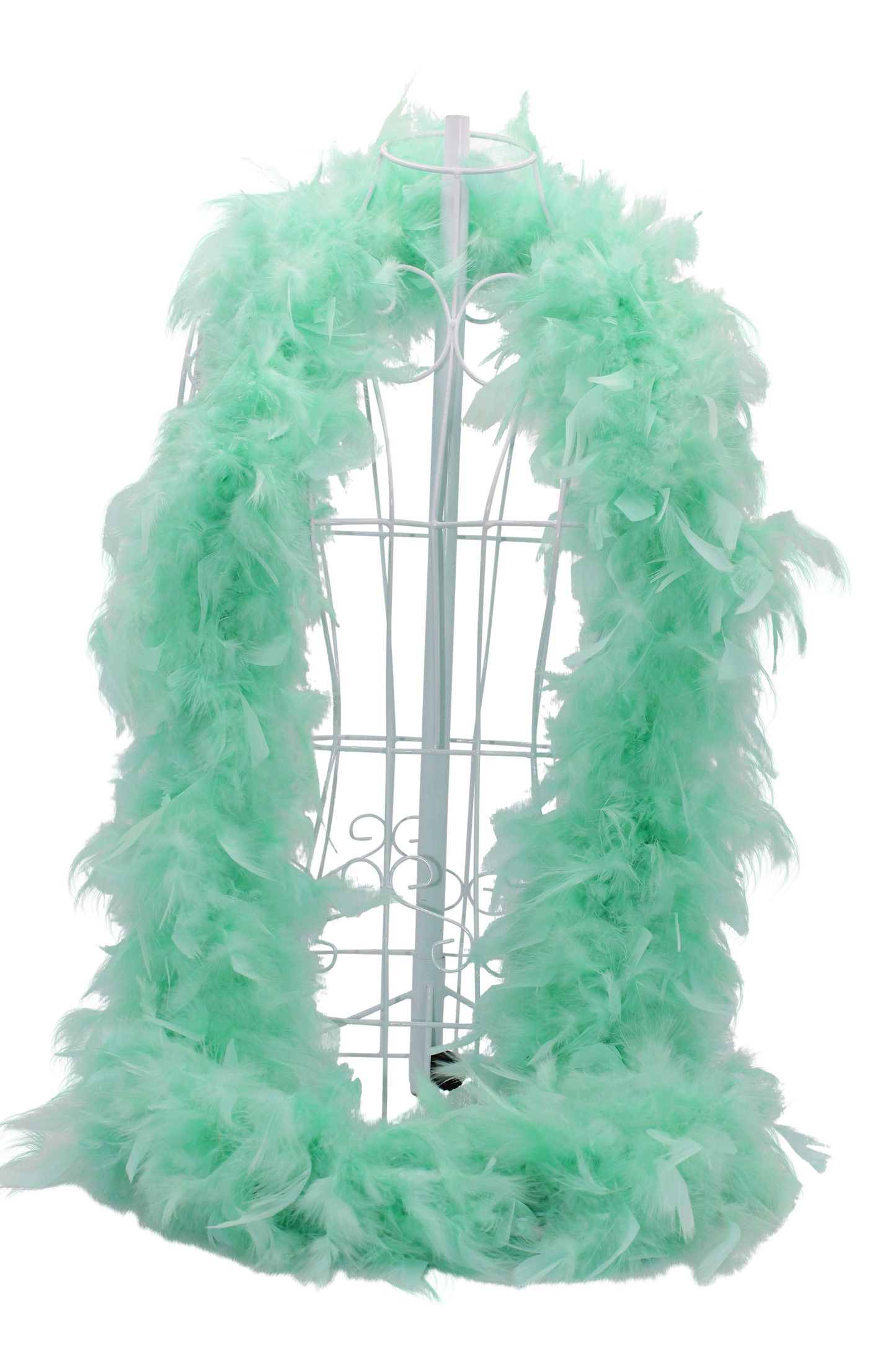 Feather Boa Chandelle H6 Mint