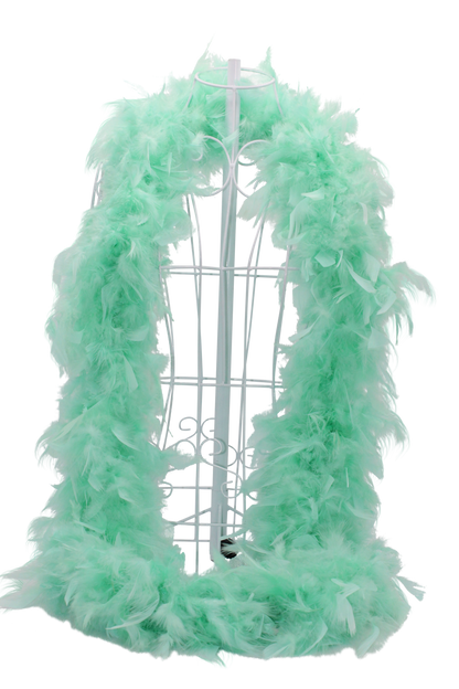 Feather Boa Chandelle H6 Mint