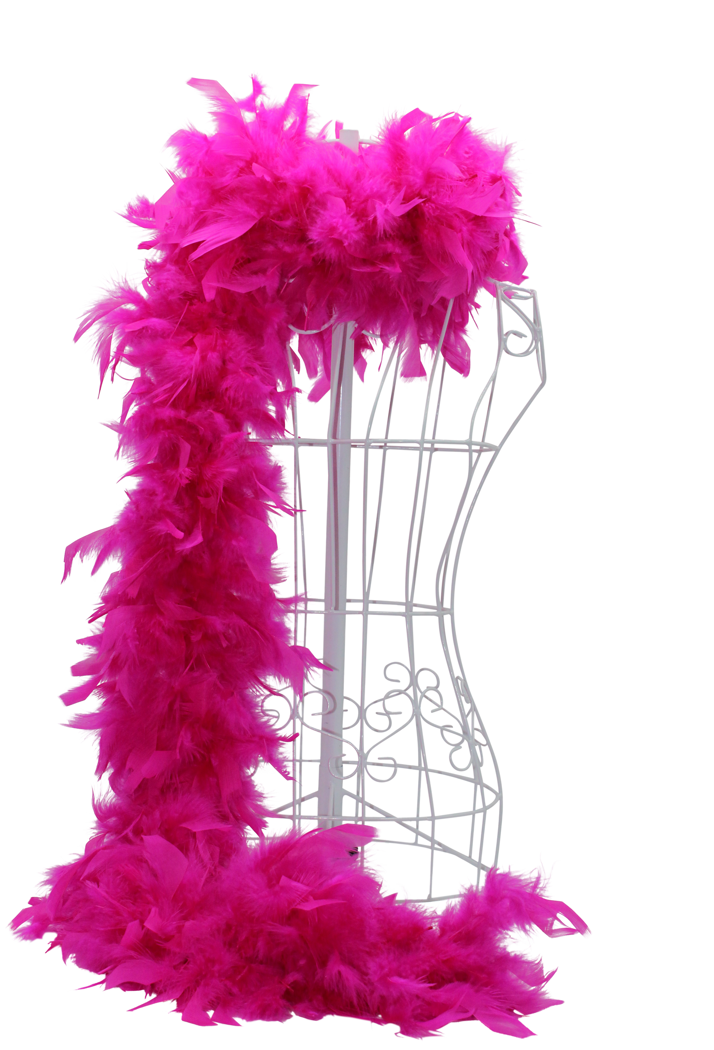 Feather Boa Chandelle H70 Fuschia