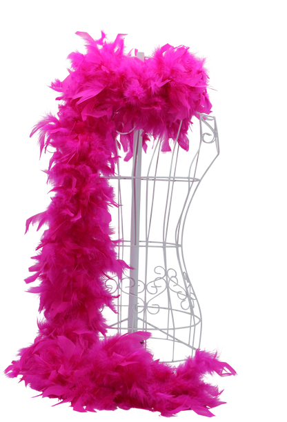 Feather Boa Chandelle H70 Fuschia