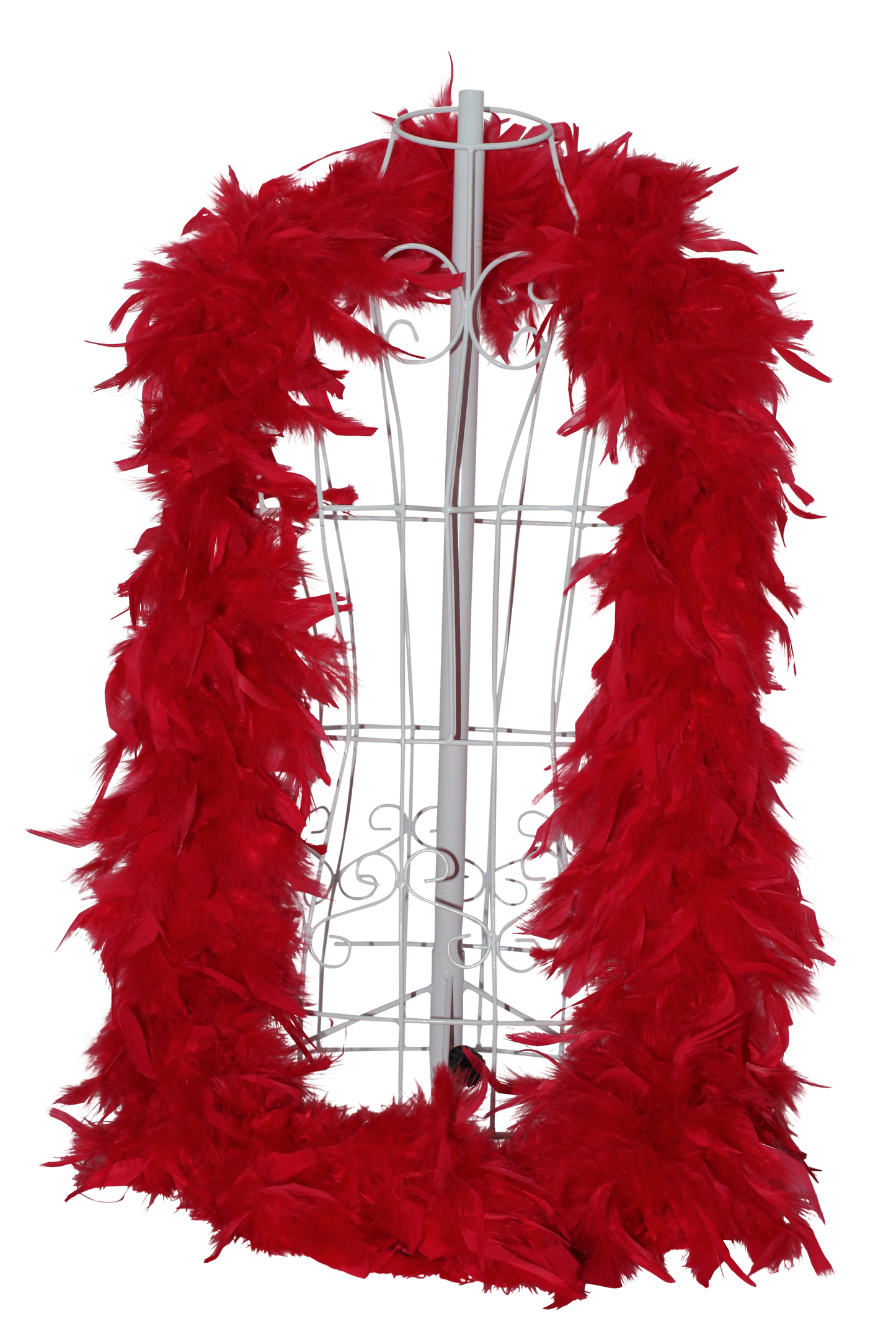 Feather Boa Chandelle H72 Red