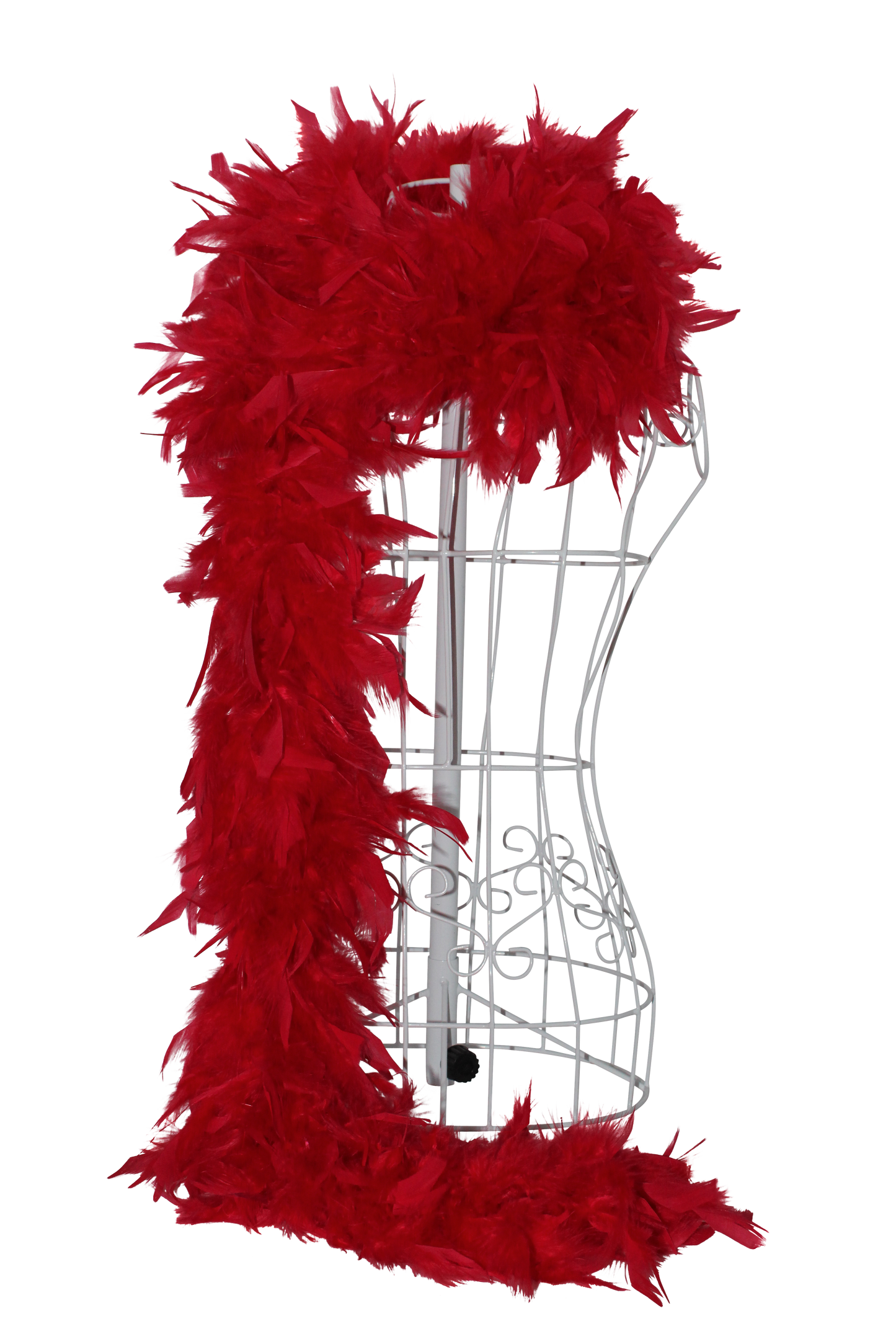 Feather Boa Chandelle H72 Red