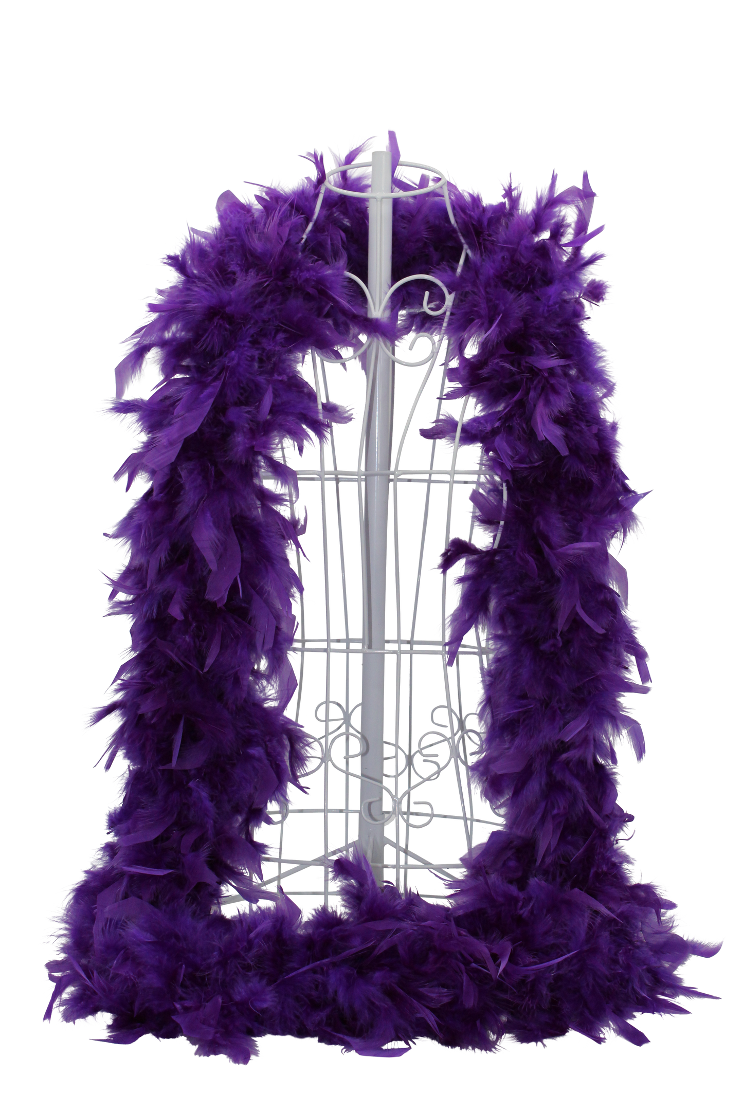 Feather Boa Chandelle H75 Purple