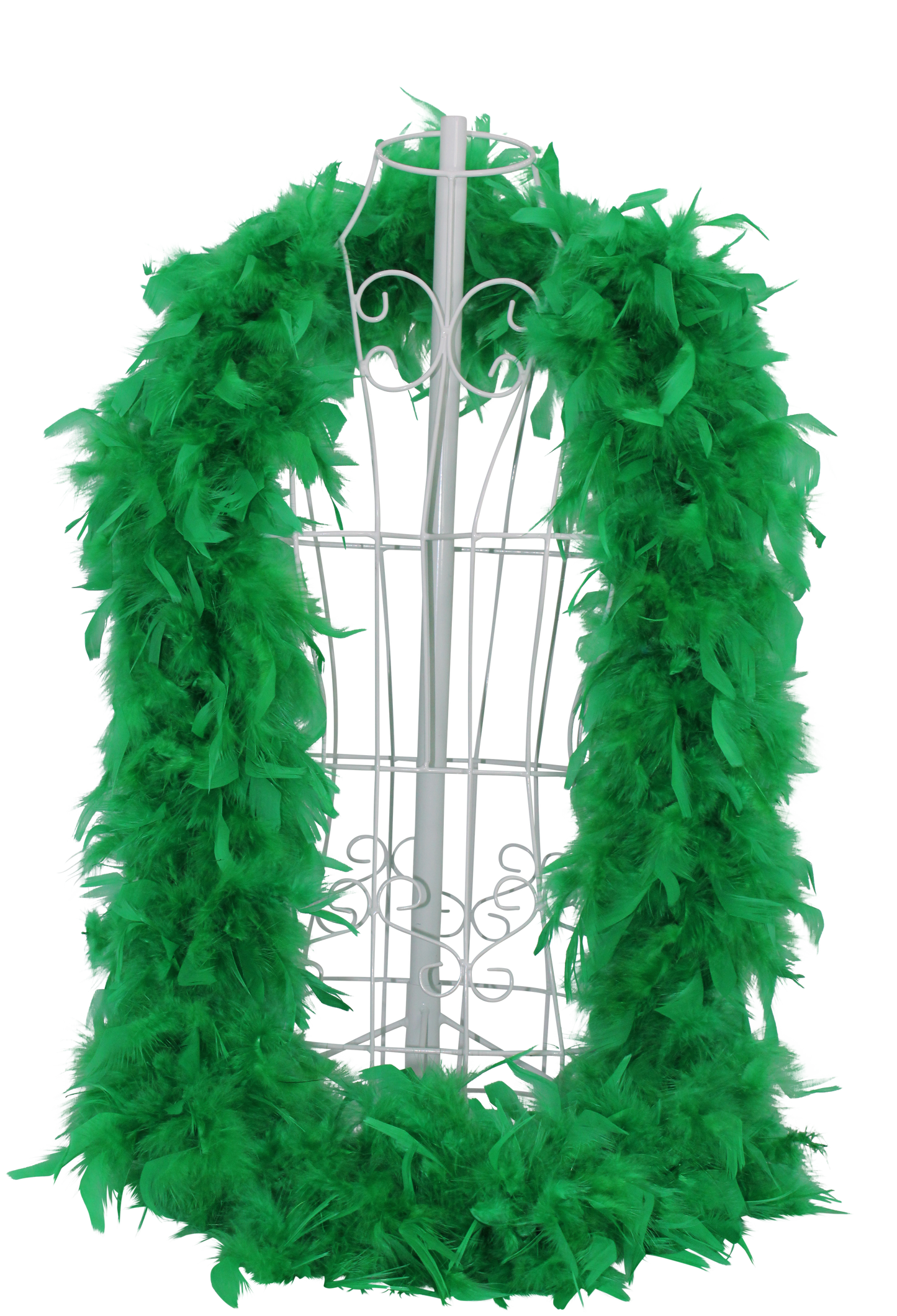 Feather Boa Chandelle H9 Emerald Green