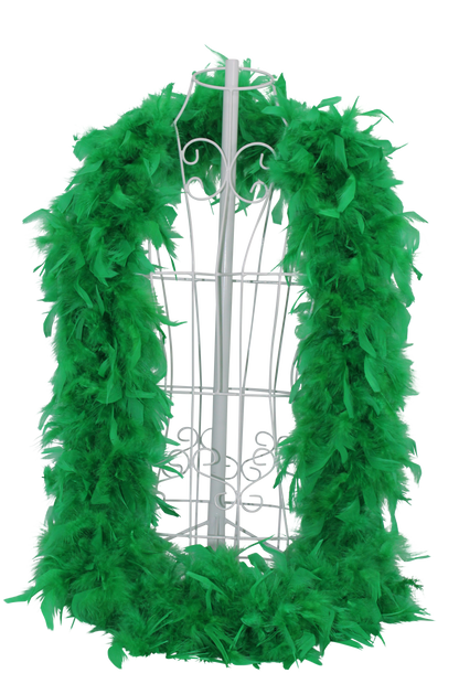 Feather Boa Chandelle H9 Emerald Green