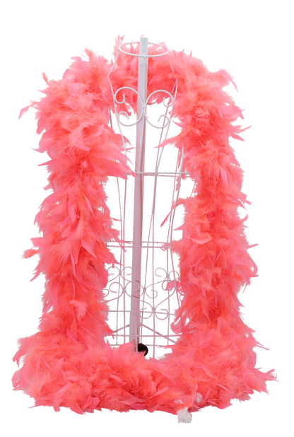 Feather Boa Chandelle H111 Coral