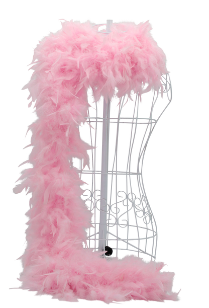 Feather Boa Chandelle H64 Baby Pink