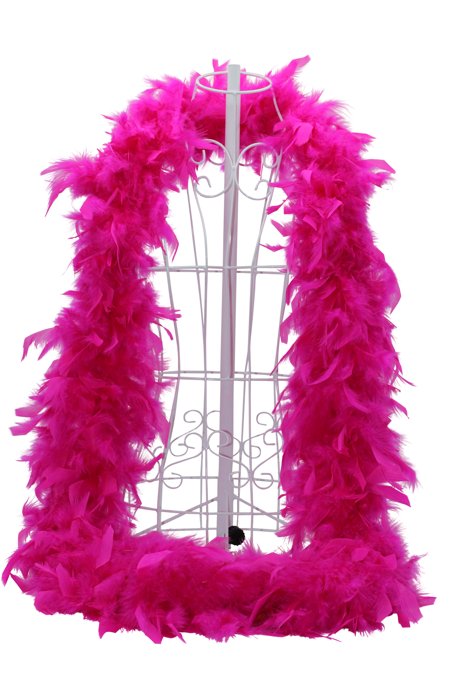 Feather Boa Chandelle H70 Fuschia