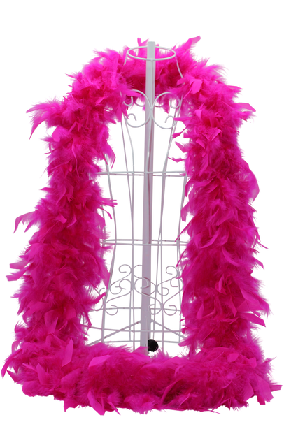 Feather Boa Chandelle H70 Fuschia