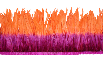 12" Cocktail 2 Tone Yards H62 Orange & H52 Magenta