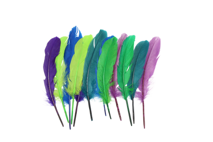 MD 7" Short Quills Assorted Cool Mix (12pk)