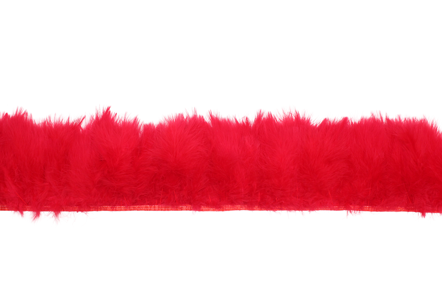 Marabou Puff Yards H71 Tomato Red