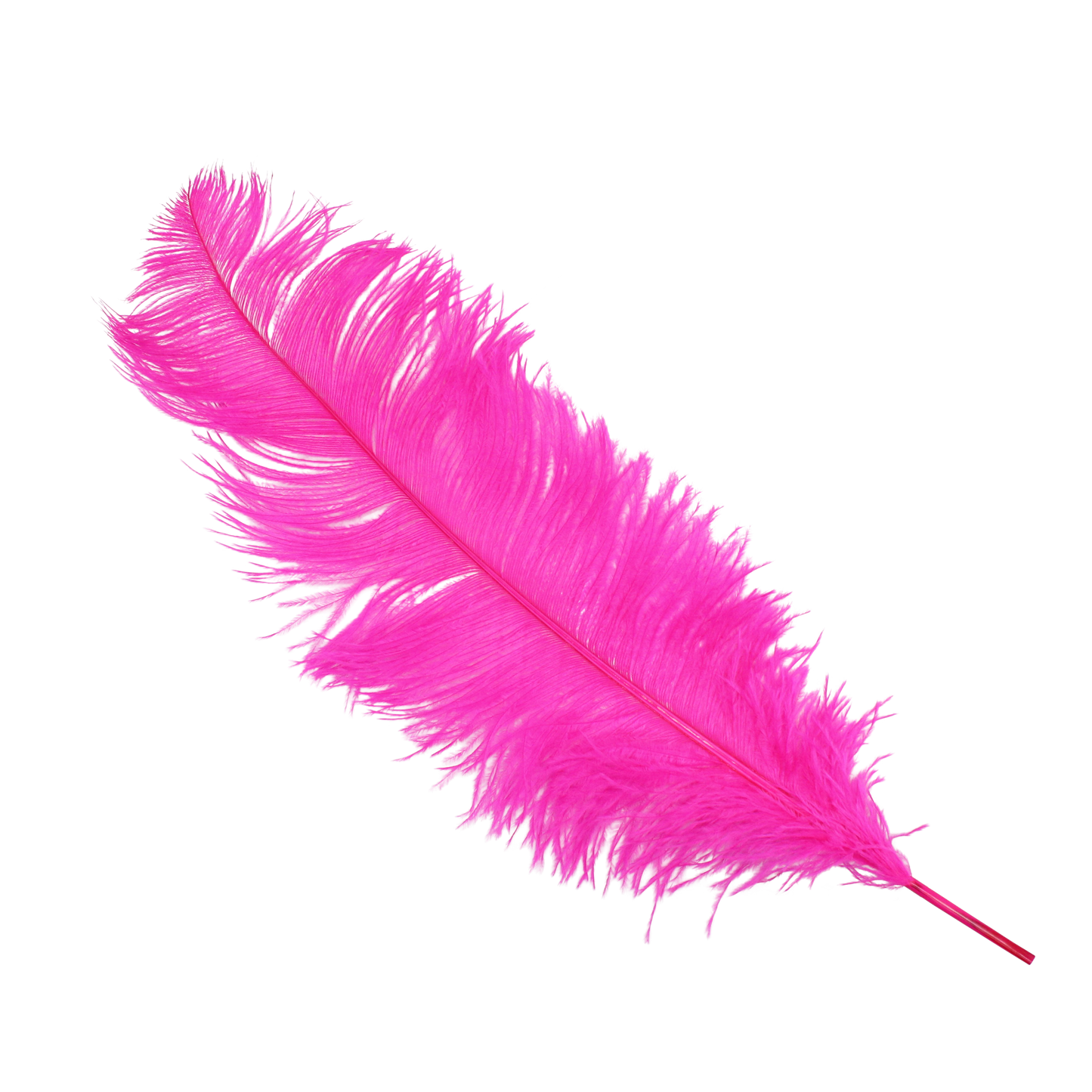 Ostrich Wing Plumes 2nd Quality20"+ H69 Hot Pink