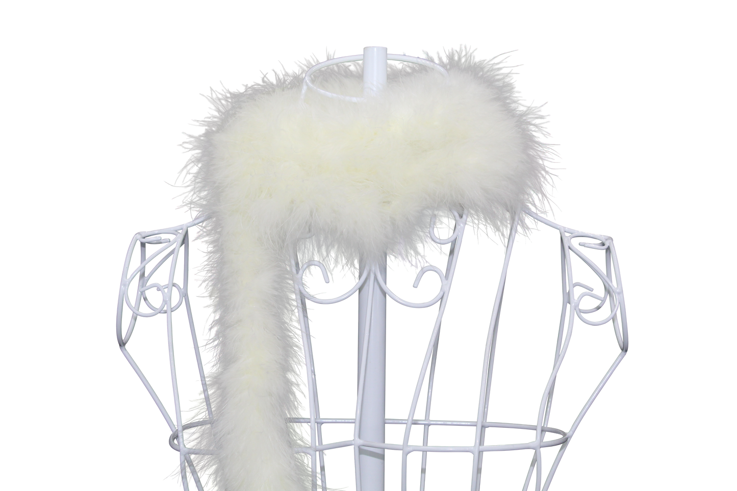 Feather Boa Marabou H33 Cream 2 Yrds