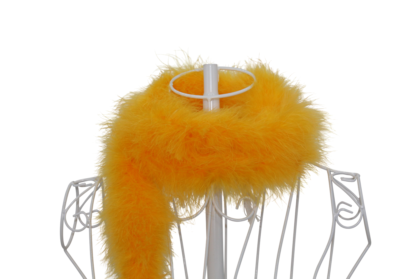 Feather Boa Marabou H38 Gold 2 Yrds