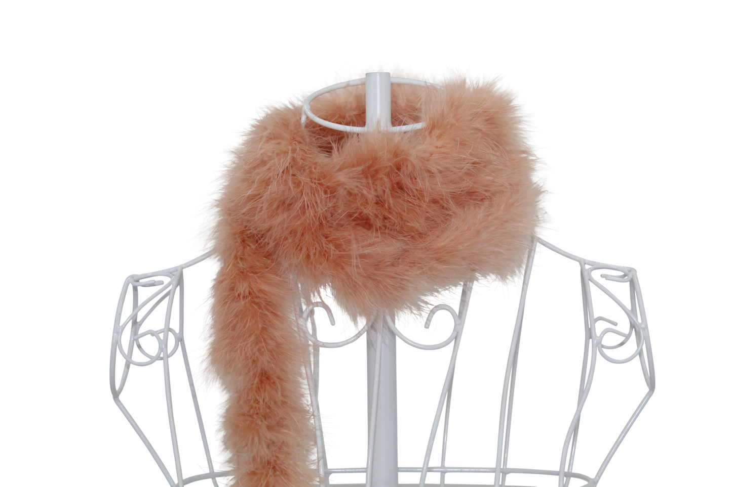 Feather Boa Marabou H41 Desert Sand 2 Yrds