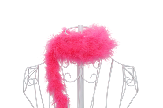 Feather Boa Marabou H66 Candy Pink 2 Yrds