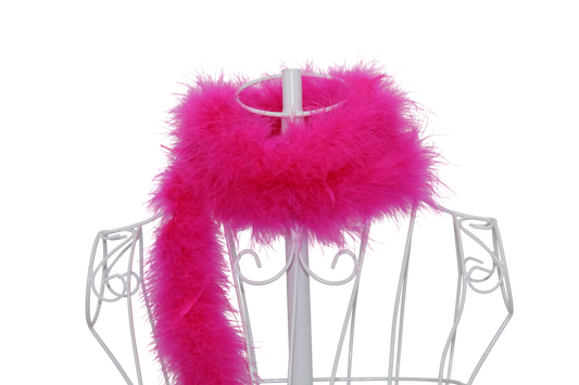 Feather Boa Marabou H69 Hot Pink 2 Yrds