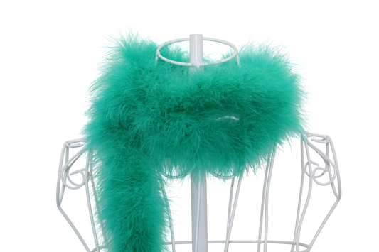 Feather Boa Marabou H87 Aquamarine 2 Yrds