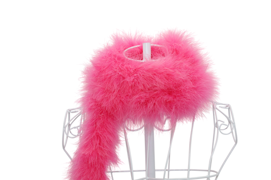 Feather Boa Marabou H92 Rose Pink 2 Yrds