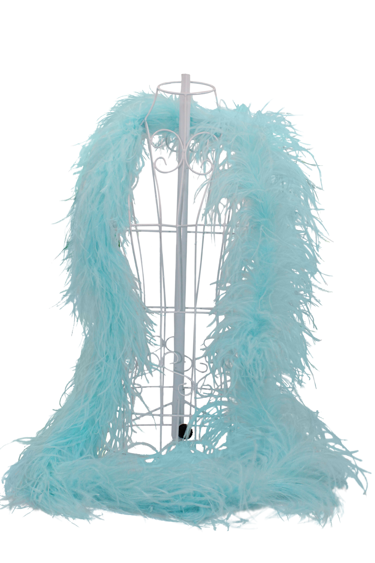 Feather Boa Ostrich H11 Baby Blue