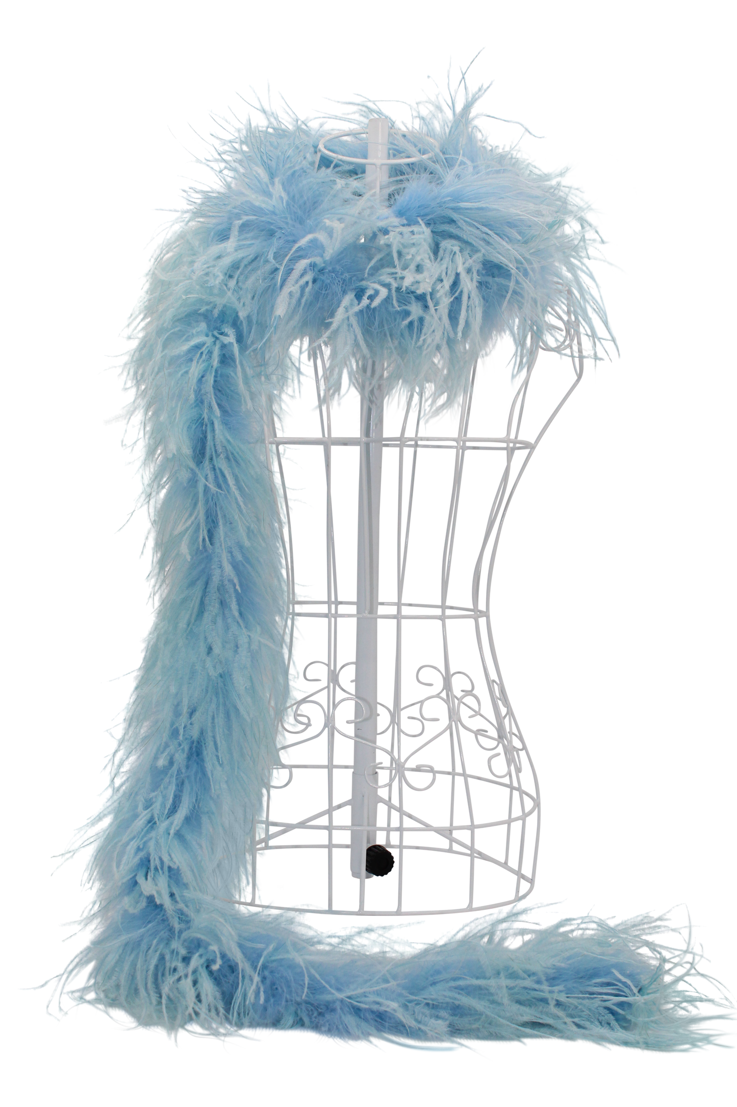 Feather Boa Ostrich H15 Sky Blue