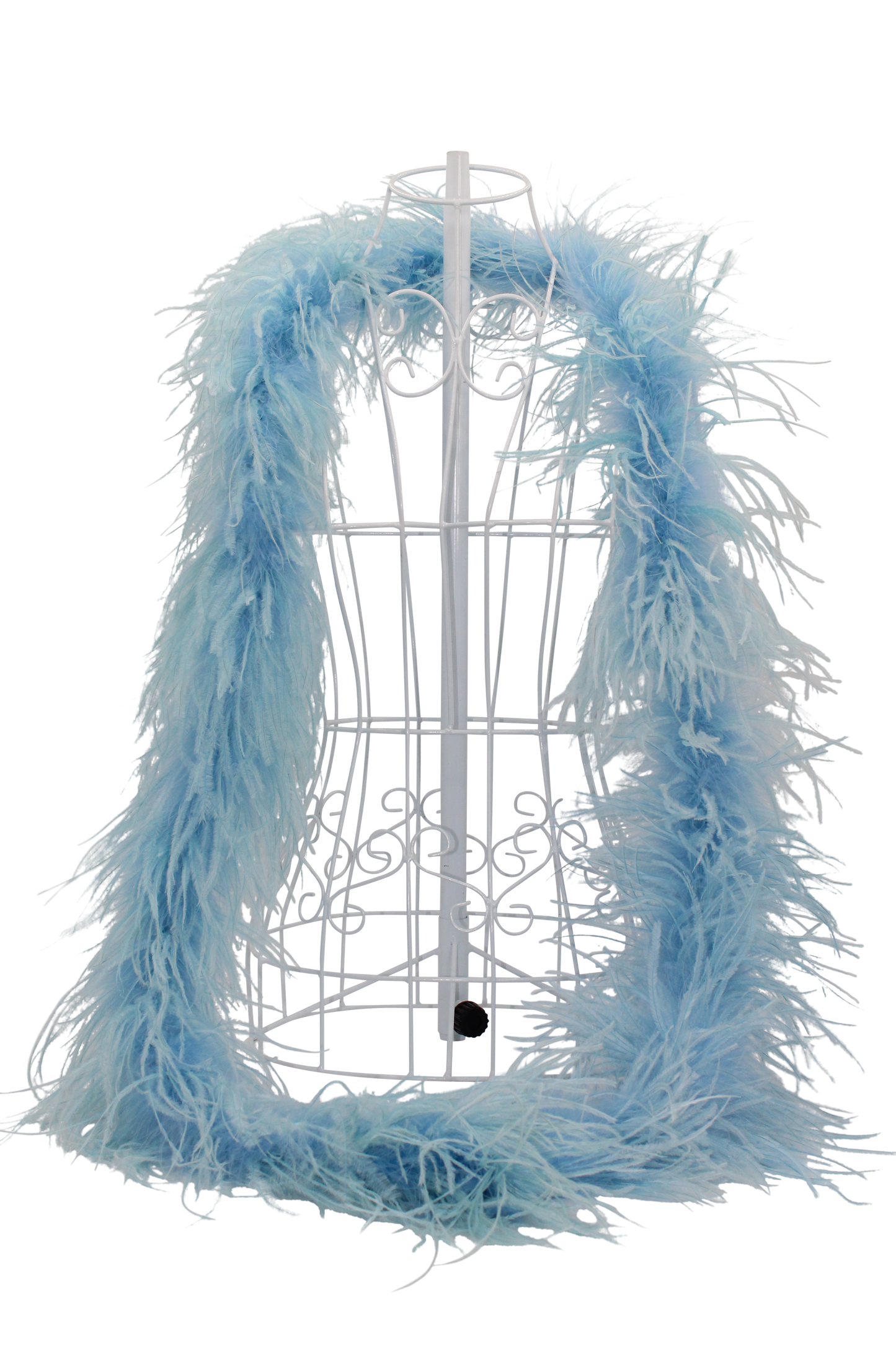 Feather Boa Ostrich H15 Sky Blue