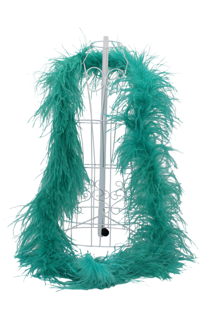 Feather Boa Ostrich H3 Teal