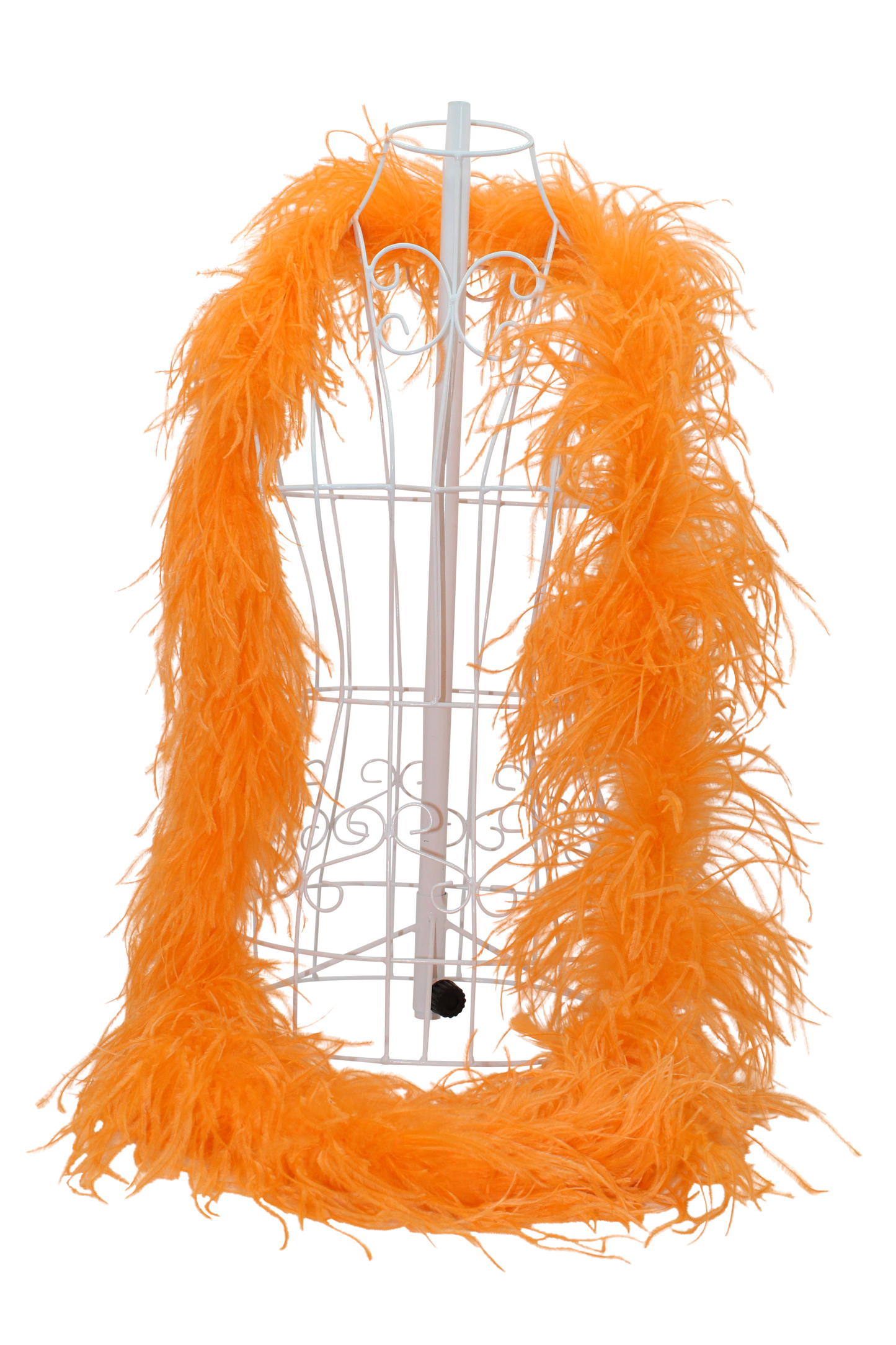 Feather Boa Ostrich H59 Light Orange