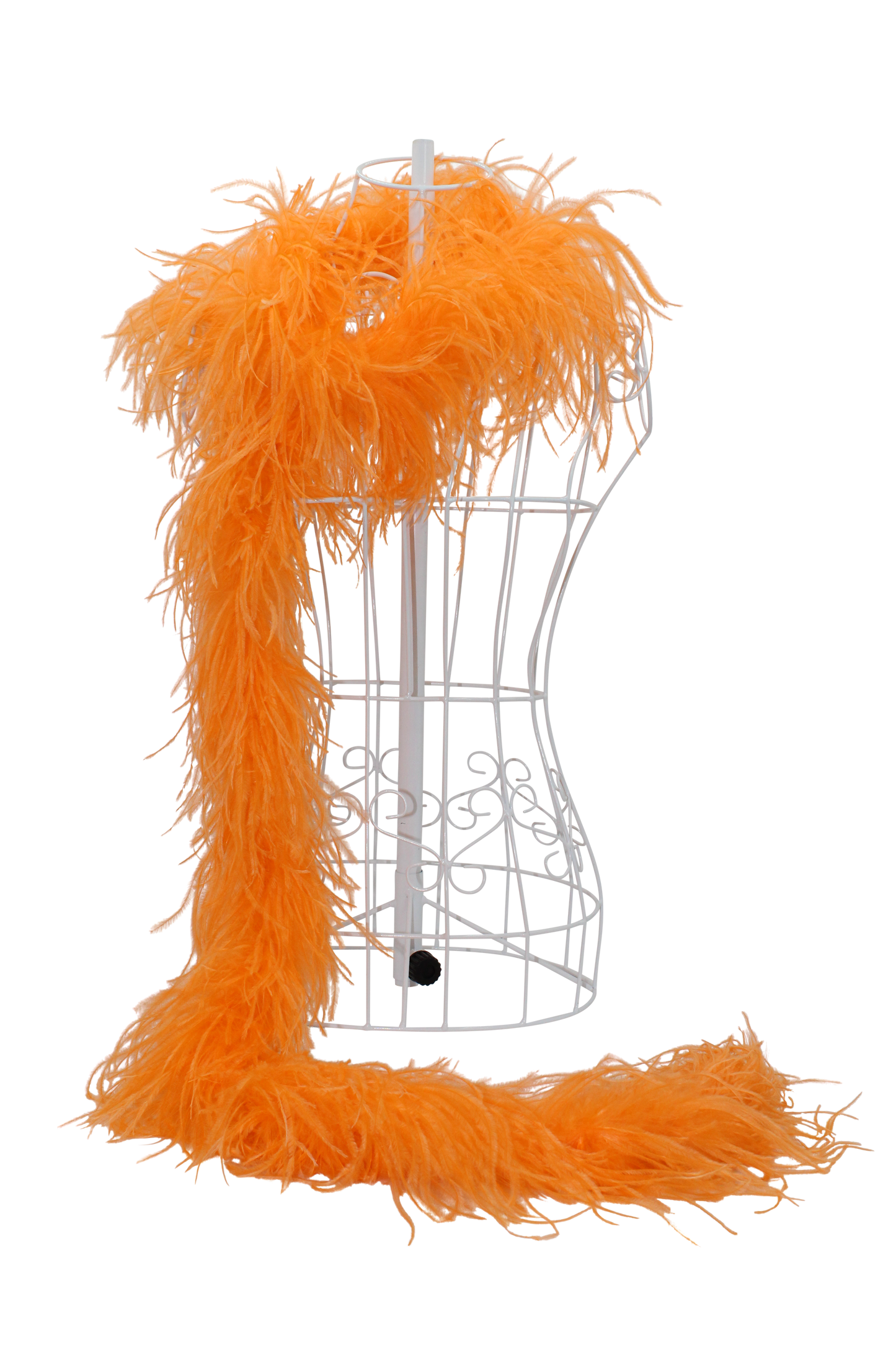 Feather Boa Ostrich H59 Light Orange