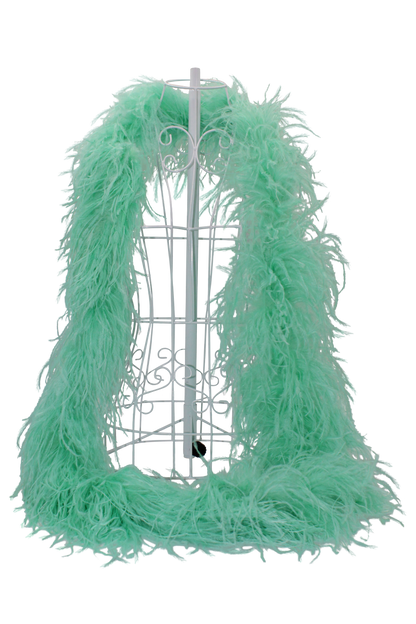 Feather Boa Ostrich H6 Mint