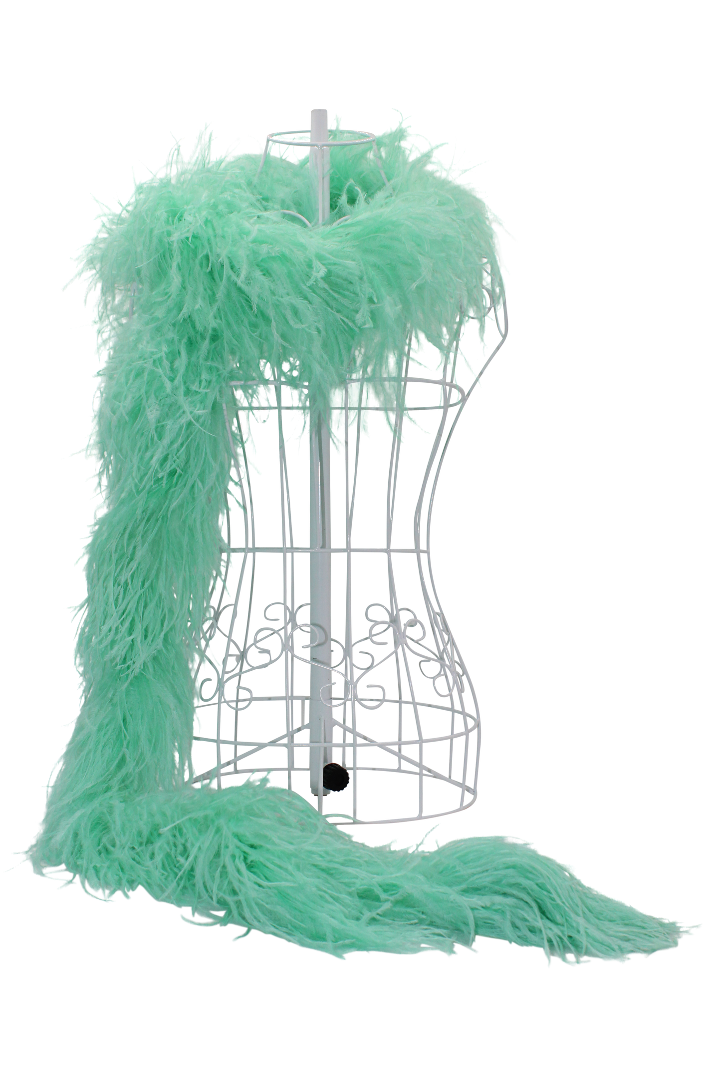 Feather Boa Ostrich H6 Mint