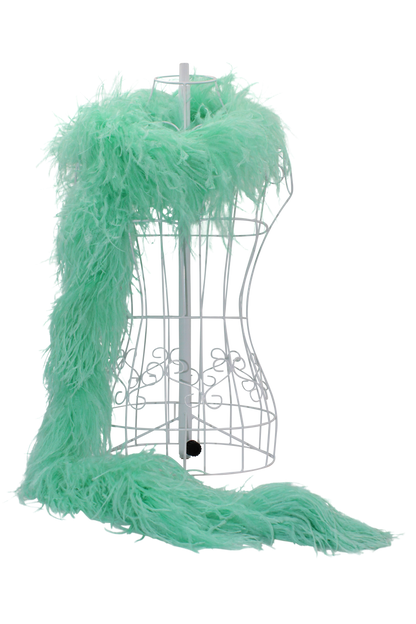 Feather Boa Ostrich H6 Mint