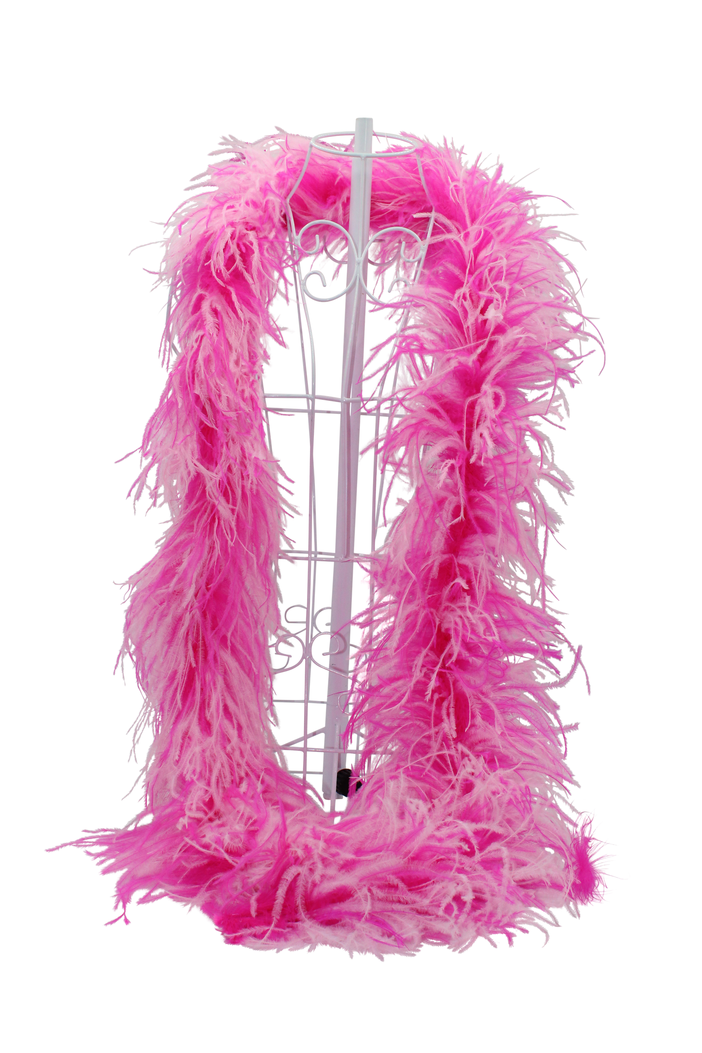 Feather Boa Ostrich Mix H69 Hot Pink & H64 Baby Pink