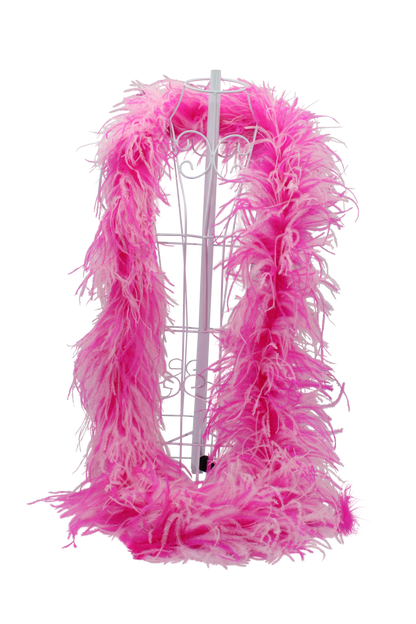 Feather Boa Ostrich Mix H69 Hot Pink & H64 Baby Pink