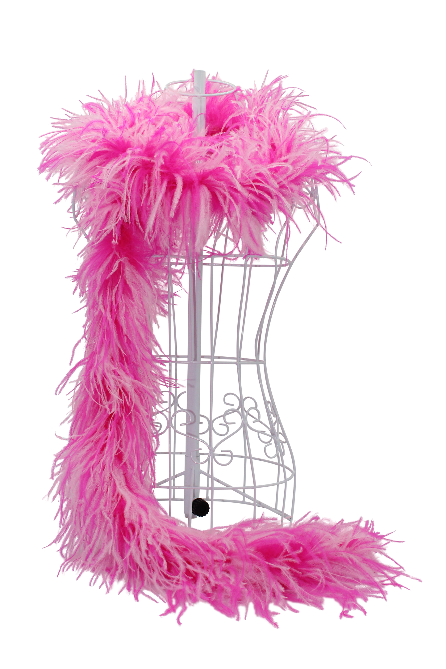 Feather Boa Ostrich Mix H69 Hot Pink & H64 Baby Pink