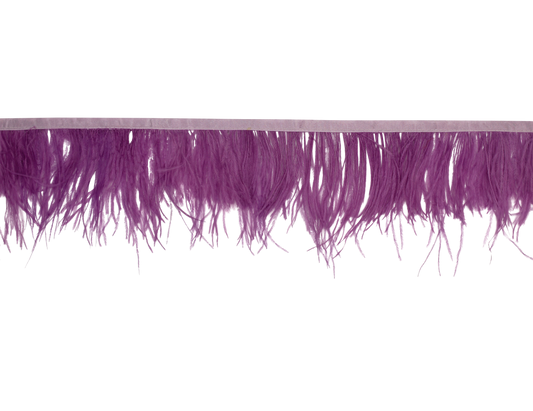 Ostrich Fringe 5-7" H74 Lilac