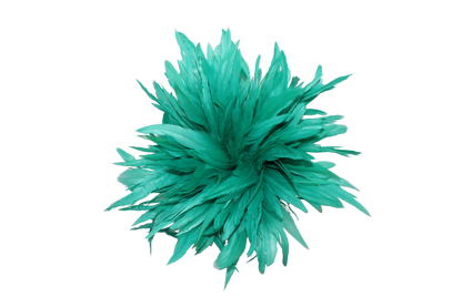 5-7” Schlappen Yards Bleach Dyed H87 Aquamarine