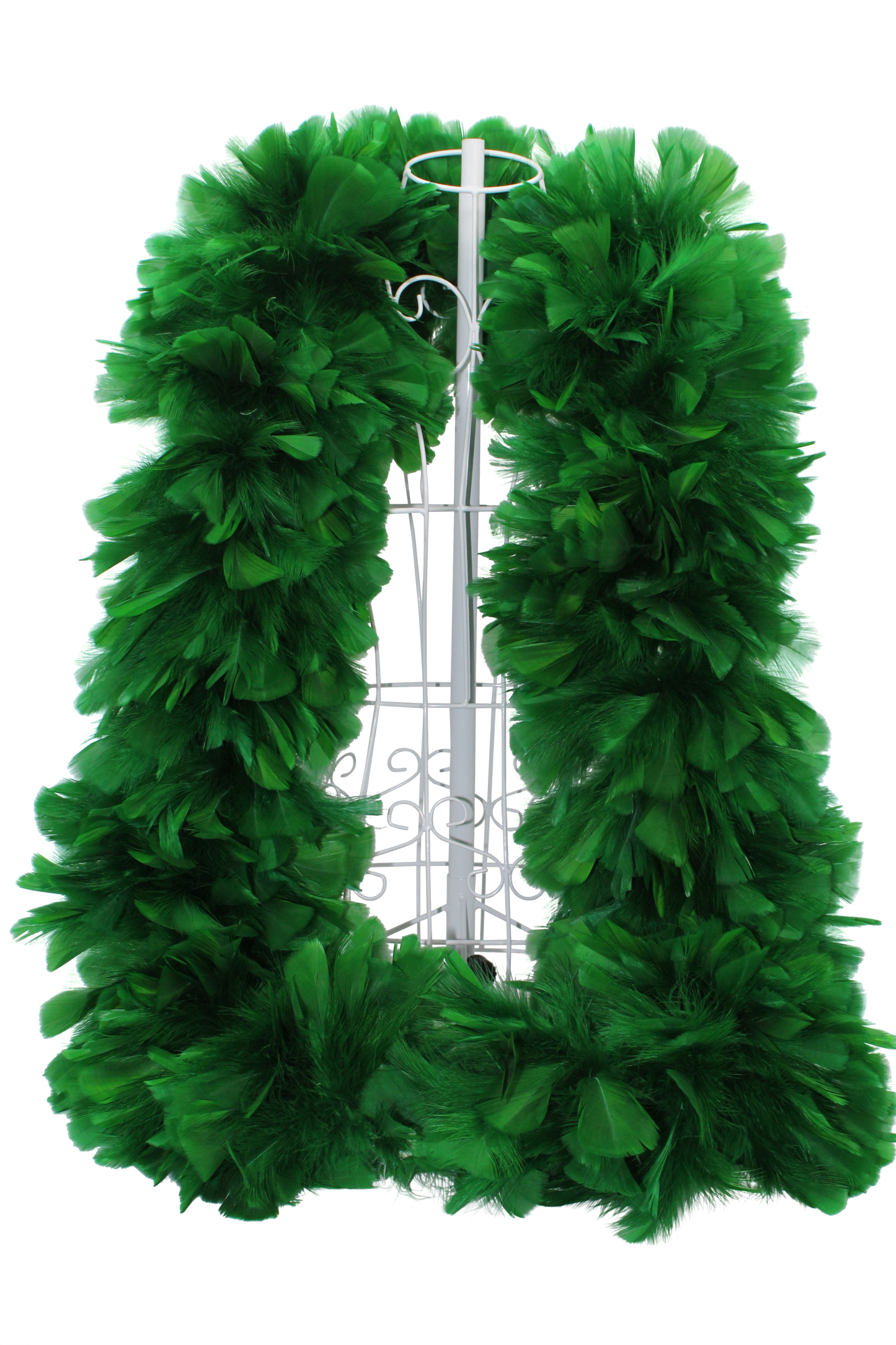 Feather Boa Turkey Ruff H9 Emerald Green