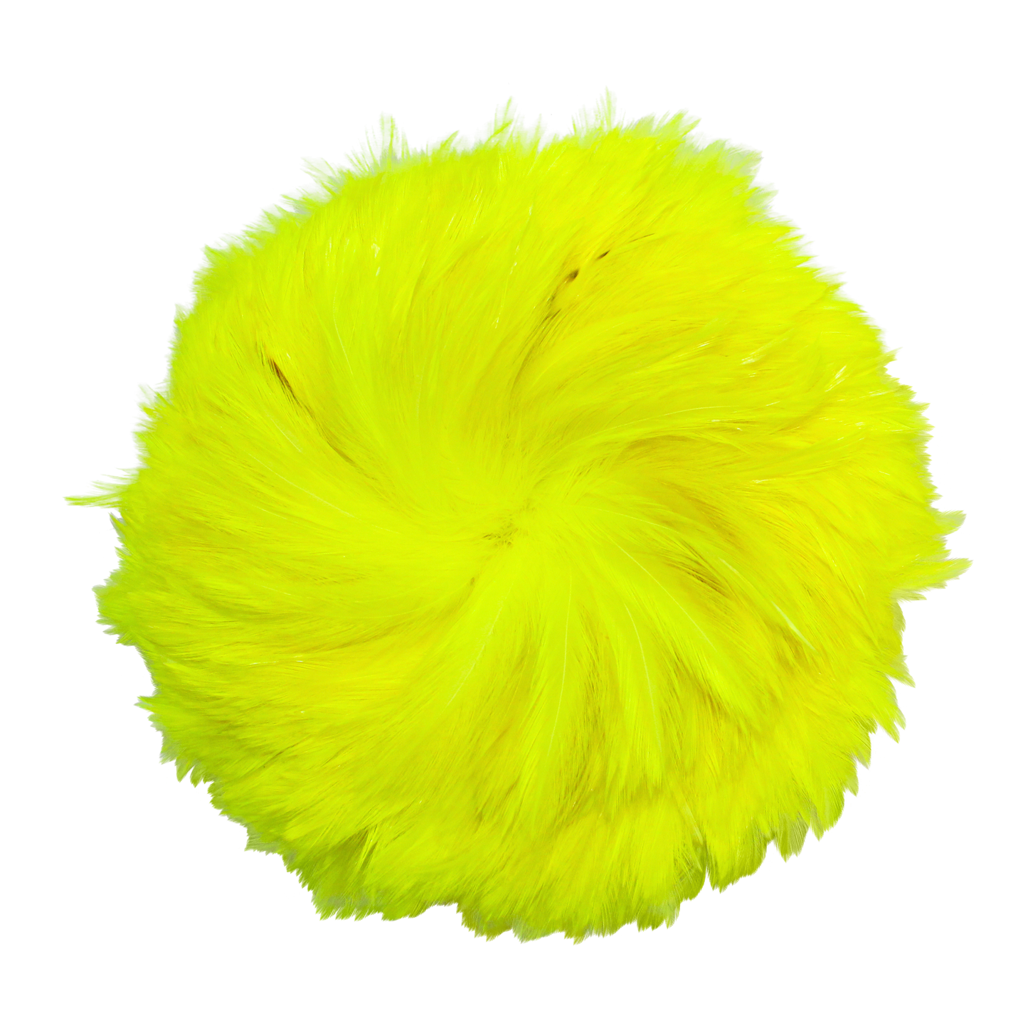 Hackles Pounds 4-6" Neon Yellow